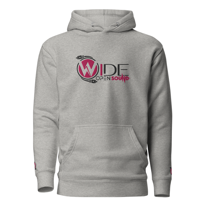 Unisex Hoodie Embroidered Front "Pink Collection"