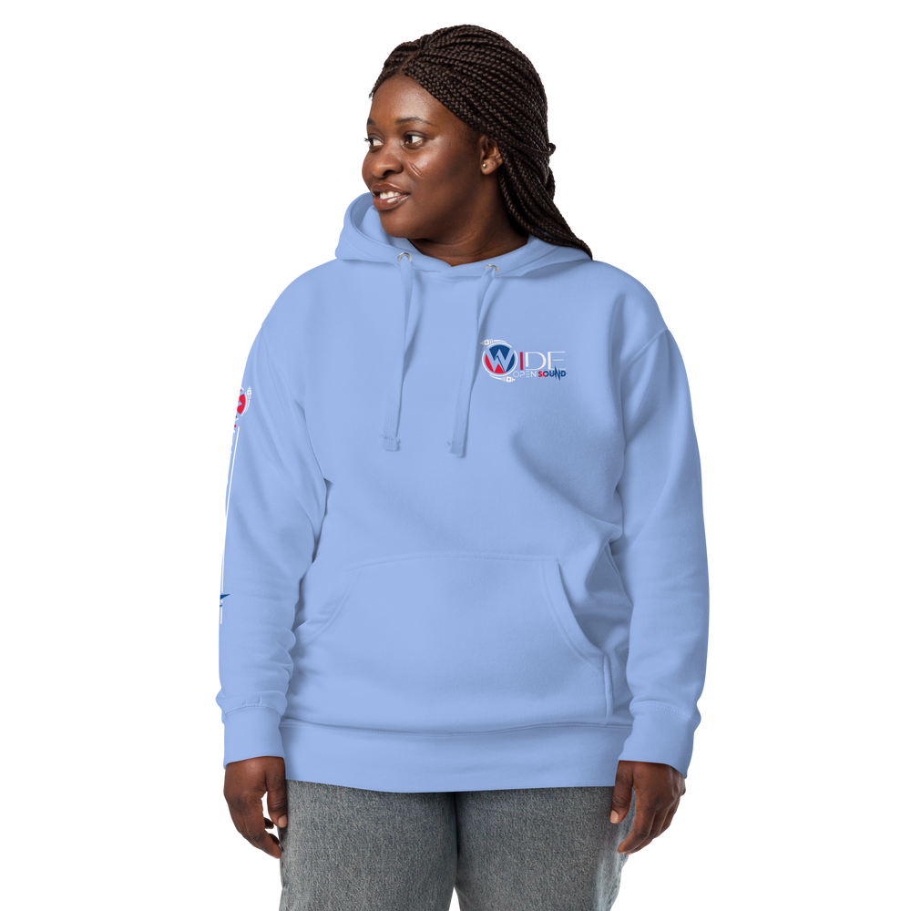 Unisex Hoodie "Crimson Depths Collection"
