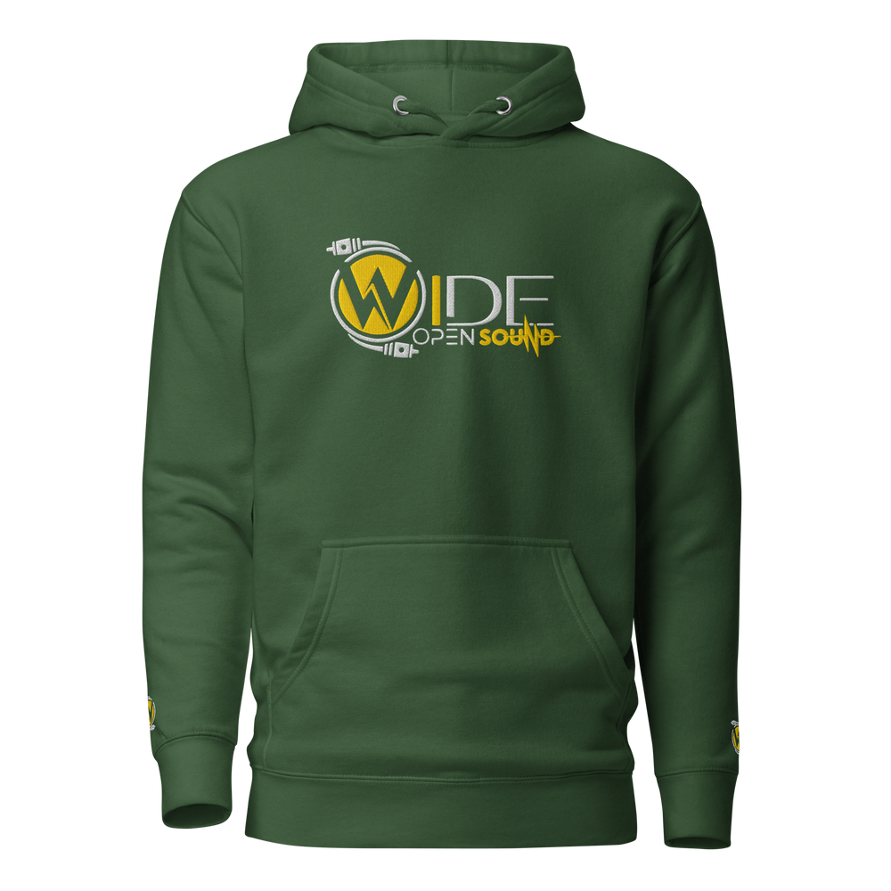 Unisex Hoodie Embroidered Front "Gold Collection"