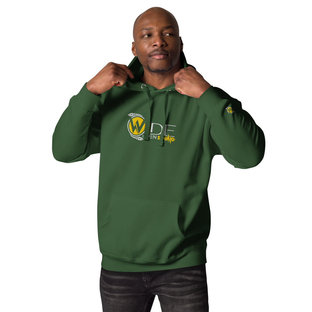 Unisex Hoodie Embroidered Front "Gold Collection"