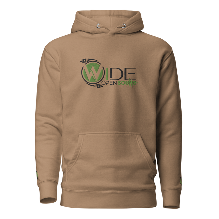 Unisex Hoodie Embroidered Front "Green Collection"