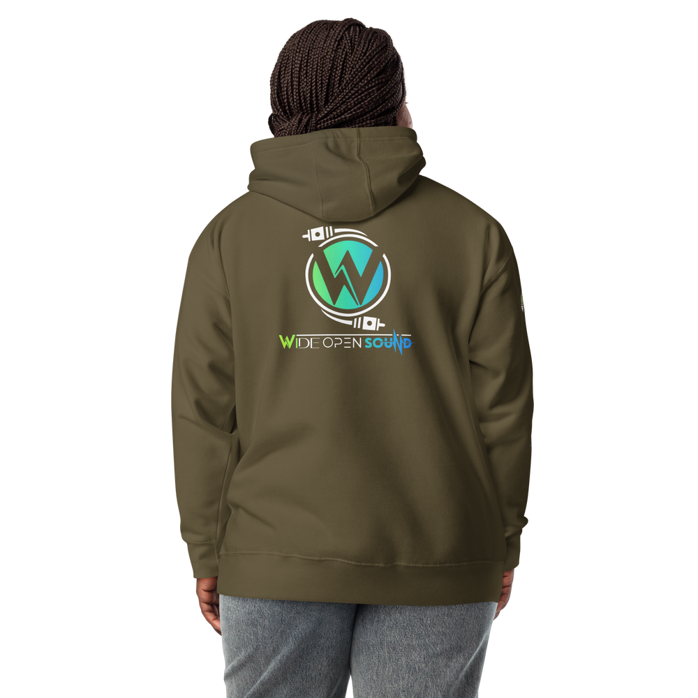 Unisex Hoodie "Lime Voltage Collection"