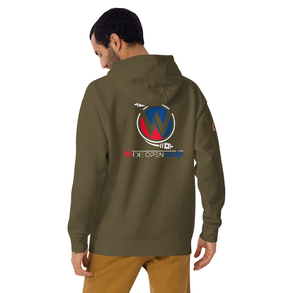Unisex Hoodie "Crimson Depths Collection"