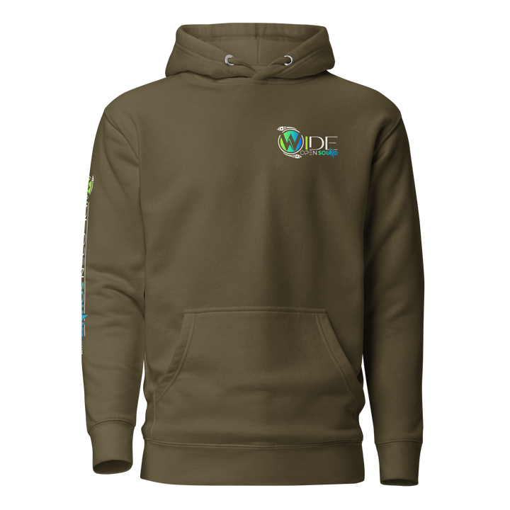 Unisex Hoodie "Lime Voltage Collection"