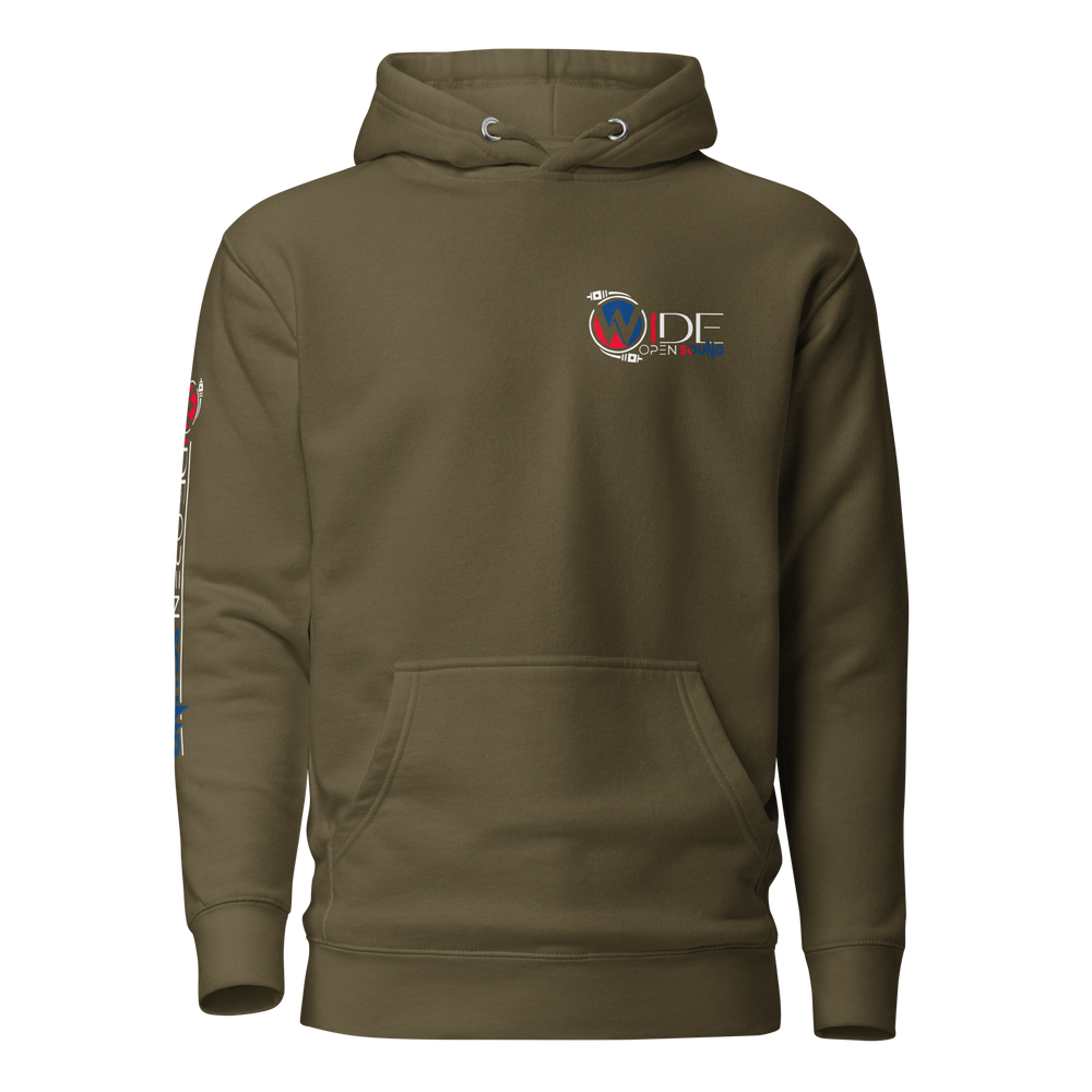 Unisex Hoodie "Crimson Depths Collection"