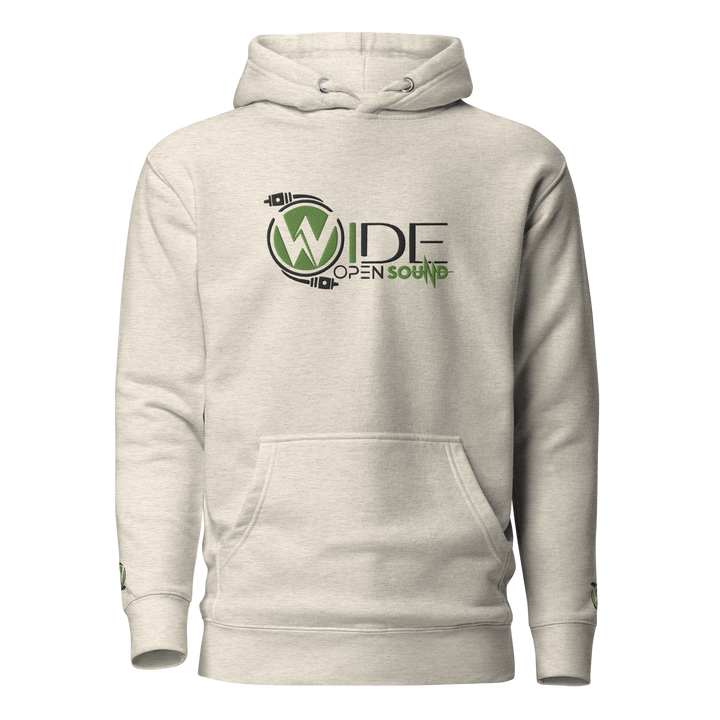 Unisex Hoodie Embroidered Front "Green Collection"