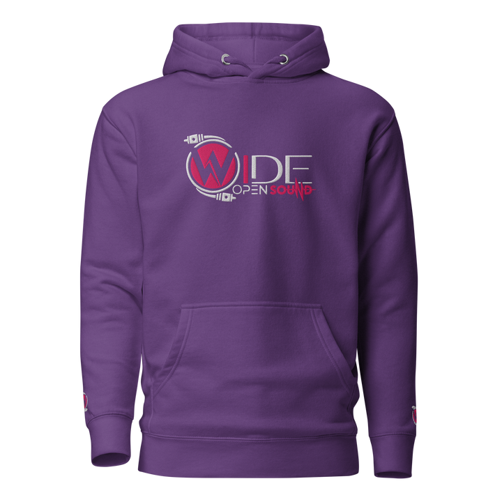 Unisex Hoodie Embroidered Front "Pink Collection"