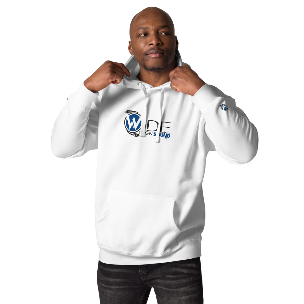Unisex Hoodie Embroidered Front "Royal Collection"