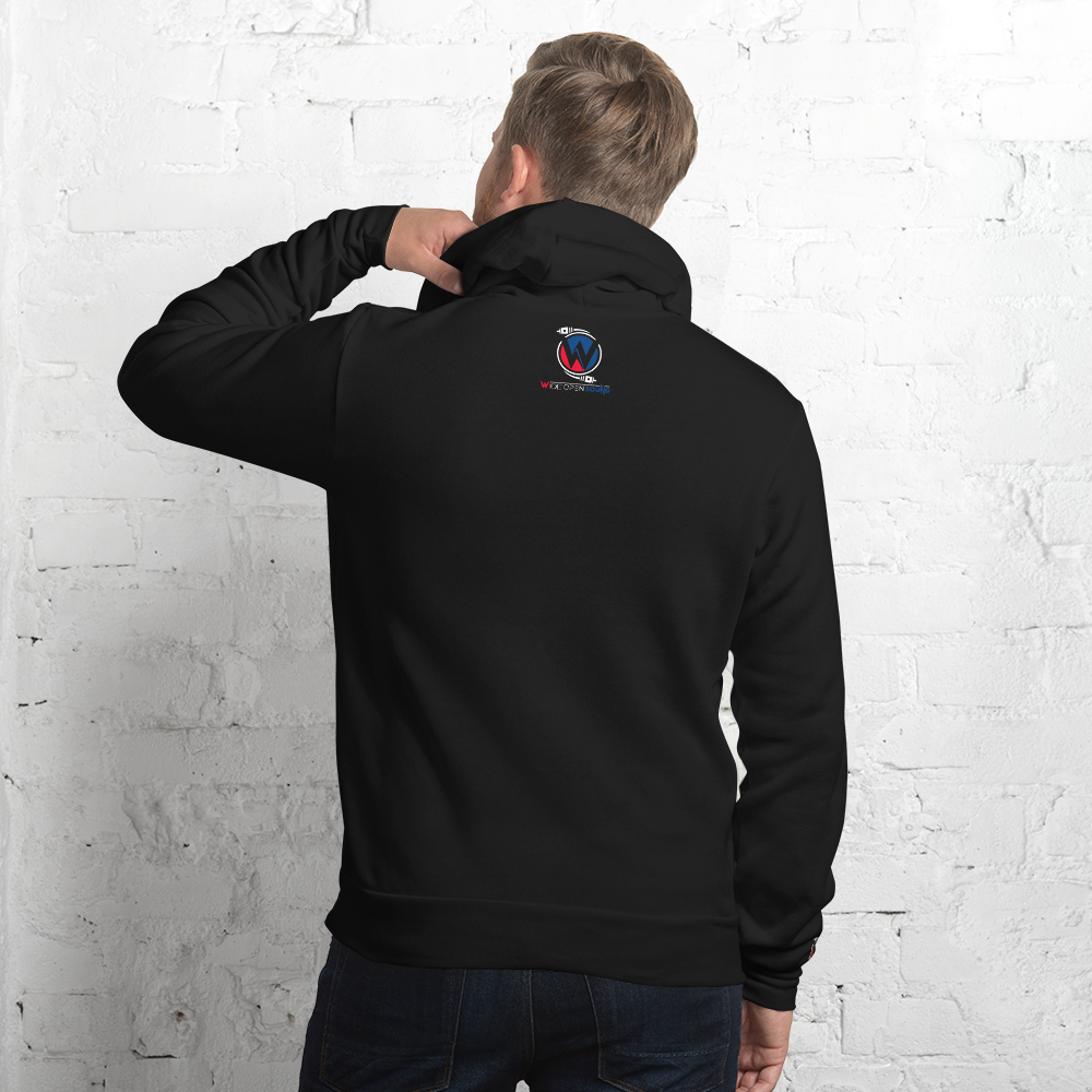 Unisex hoodie "Crimson Depths Collection"
