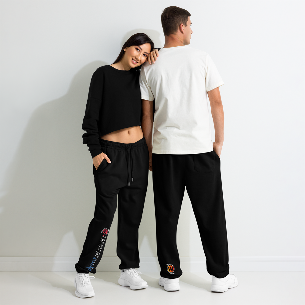 Urban sweatpants "Crimson Depths Collection"