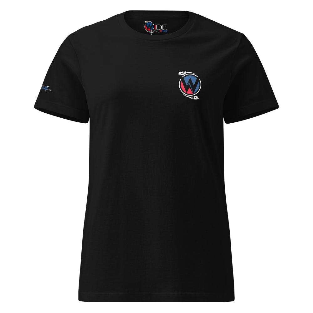 Women’s basic softstyle t-shirt "Crimson Depths Collection"