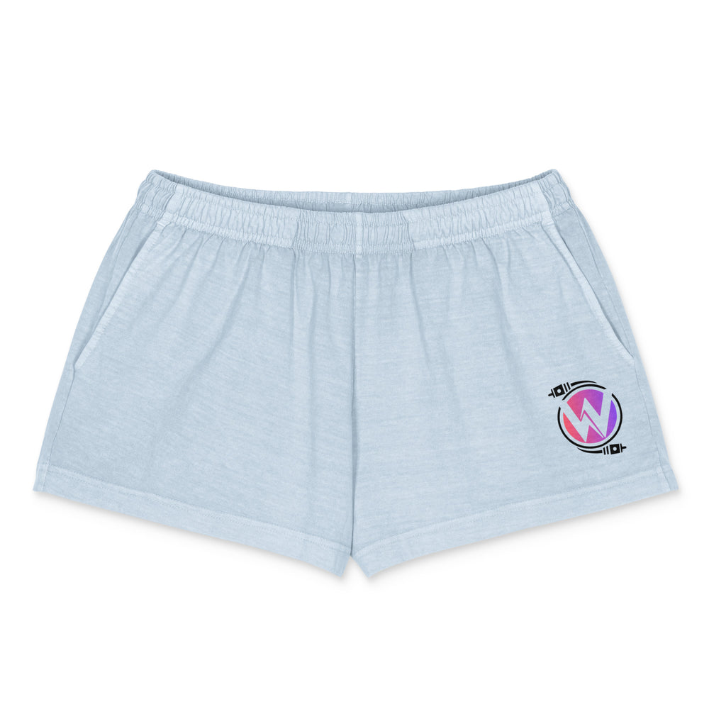 Women's garment-dyed shorts