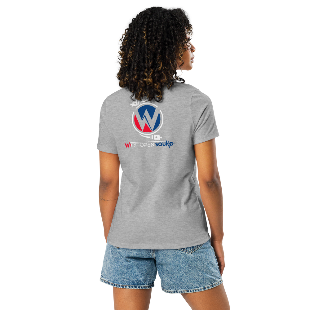 Women's Relaxed T-Shirt "Crimson Depths Collection"