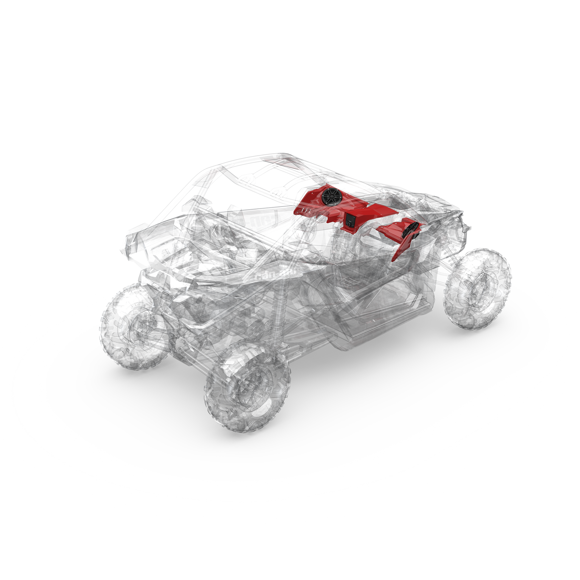 2017+ Can-Am X3 Stage 1 Audio System (Gen-3)