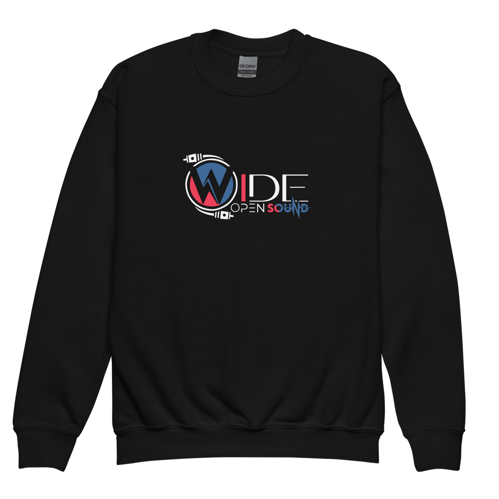 Youth crewneck sweatshirt "Crimson Depths Collection"