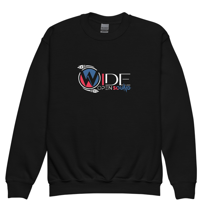 Youth crewneck sweatshirt "Crimson Depths Collection"