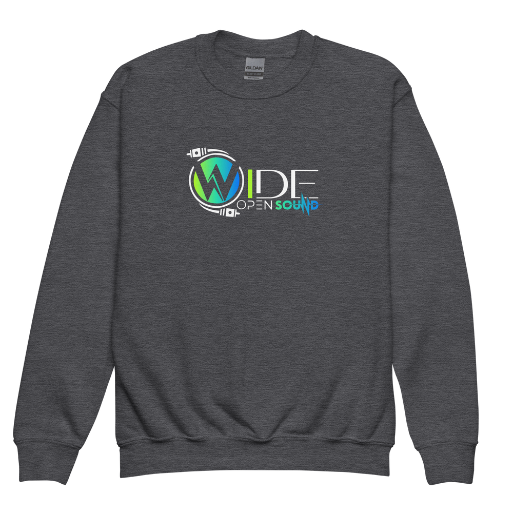 Youth Crewneck Sweatshirt "Lime Voltage Collection"
