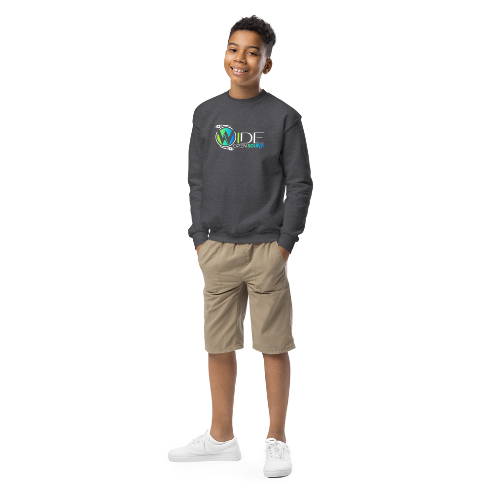 Youth Crewneck Sweatshirt "Lime Voltage Collection"