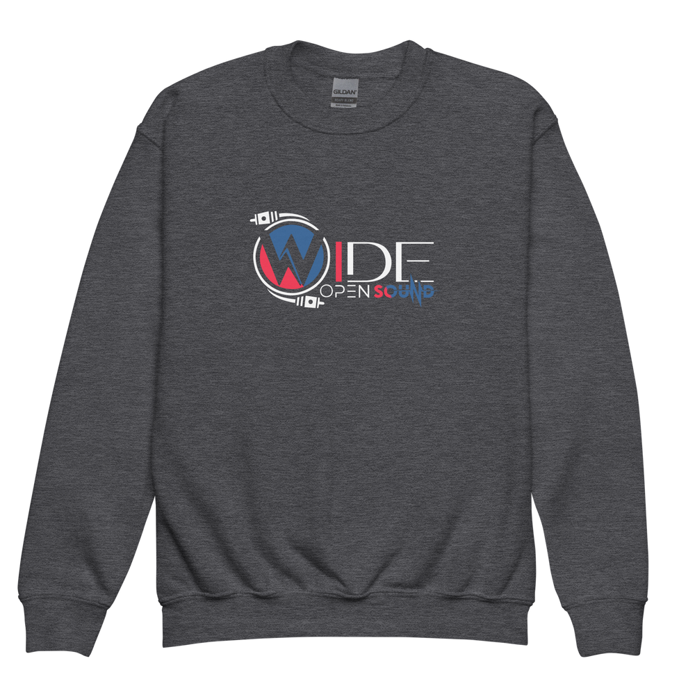 Youth crewneck sweatshirt "Crimson Depths Collection"