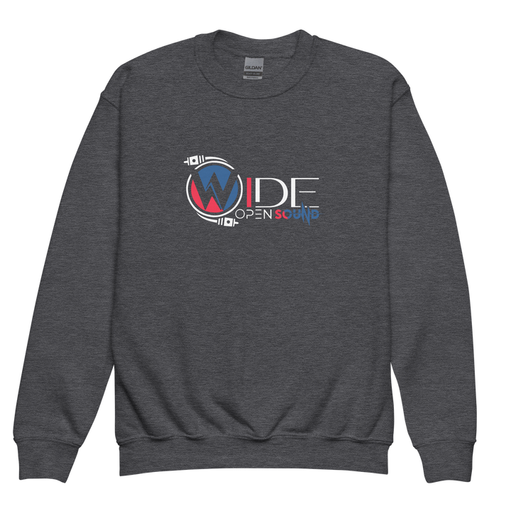 Youth crewneck sweatshirt "Crimson Depths Collection"