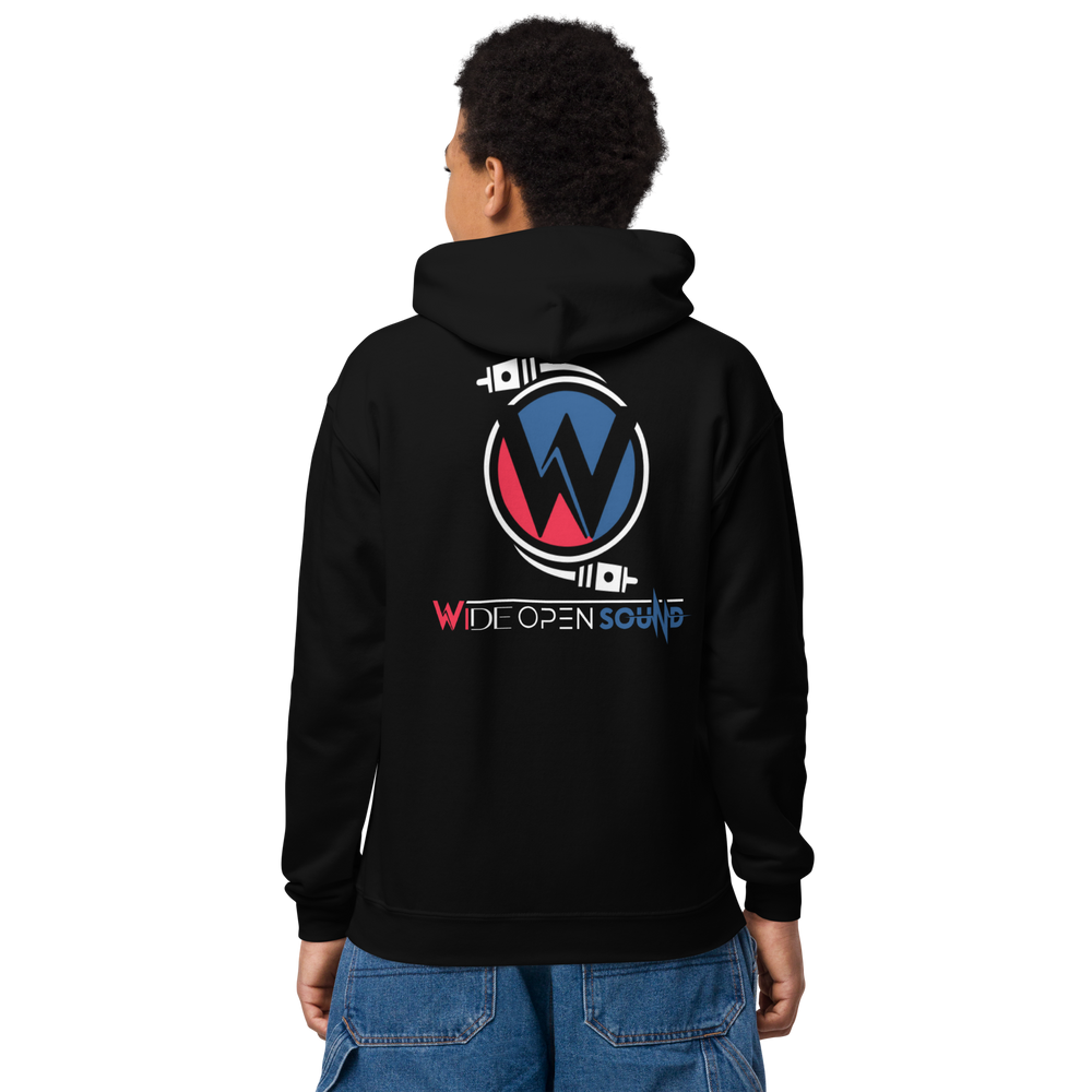 Youth heavy blend hoodie "Crimson Depths Collection"